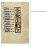 Saint Anastasia Enthroned, Saint Petronilla, Abbess Benedicta with a Crosier, Abbess Bridget with a Crosier, Abbess Gertrude with a Crosier by Anonymous