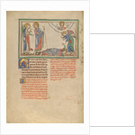 Saint John Praying to the Angel by Anonymous