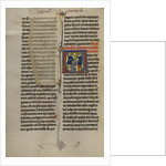 Initial V: The Stoning of Jeremiah by Anonymous