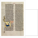 Initial V: Job Derided by his Wife by Anonymous