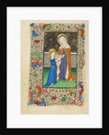 Saint Anne Teaching the Virgin to Read by Master of Sir John Fastolf