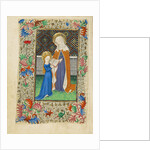 Saint Anne Teaching the Virgin to Read by Master of Sir John Fastolf