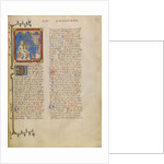 David with Musical Instruments by Master of Jean de Mandeville