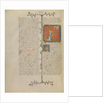 David Pointing to his Eye by Master of Jean de Mandeville