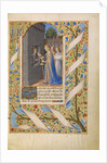 Saint Avia in Prison Receiving Communion from the Virgin by Jean Bourdichon