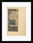 Initial J: Saint John the Evangelist by Master of the Dresden Prayer Book