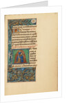 Initial J: Saint John the Evangelist by Master of the Dresden Prayer Book