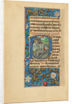 Initial P: Saint Peter and the Conversion of Saint Paul by Master of the Dresden Prayer Book