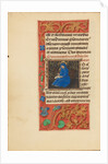 Initial I: Saint Luke by Master of the Dresden Prayer Book