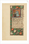 Initial I: Saint Mark by Master of the Dresden Prayer Book