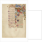 The Resurrection, Initial R: A Sleeping Soldier by Master of the Brussels Initials