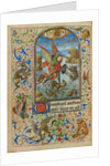 Saint Michael by Lieven van Lathem