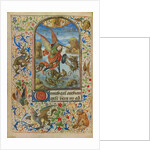 Saint Michael by Lieven van Lathem