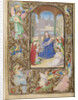 The Virgin and Child with Angels by Lieven van Lathem