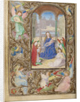 The Virgin and Child with Angels by Lieven van Lathem