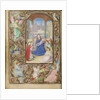 The Virgin and Child with Angels by Lieven van Lathem
