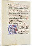 Initial C: Saint Nicholas by Master of Gerona