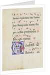 Initial C: Saint Nicholas by Master of Gerona