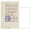 Initial C: Saint Nicholas by Master of Gerona