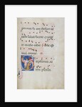 Initial S: The Stoning of Saint Stephen by Master of Gerona