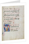 Initial S: The Stoning of Saint Stephen by Master of Gerona