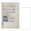 Initial S: The Stoning of Saint Stephen by Master of Gerona