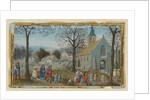 Villagers on Their Way to Church by Simon Bening