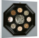 Framed Hardstone Panel by Anonymous