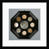 Framed Hardstone Panel by Anonymous