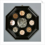 Framed Hardstone Panel by Anonymous