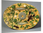 Oval Basin by Bernard Palissy