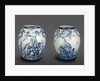 Vase with Neptune and Vase with an Allegory of Venice by Factory of Geminiano Cozzi