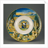 Armorial Dish with the Flaying of Marsyas by Nicola di Gabrielle Sbraghe