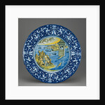 Plate with Hero and Leander by Anonymous