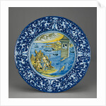 Plate with Hero and Leander by Anonymous