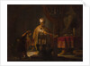 Daniel and Cyrus Before the Idol Bel by Rembrandt Harmensz. van Rijn