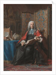 Portrait of Gabriel Bernard de Rieux by Maurice-Quentin de La Tour