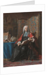 Portrait of Gabriel Bernard de Rieux by Maurice-Quentin de La Tour