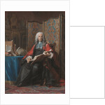 Portrait of Gabriel Bernard de Rieux by Maurice-Quentin de La Tour
