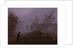 A Walk at Dusk by Caspar David Friedrich