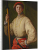 Portrait of a Halberdier (Francesco Guardi?) by Pontormo