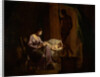 Penelope Unraveling Her Web by Joseph Wright of Derby