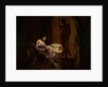 Penelope Unraveling Her Web by Joseph Wright of Derby