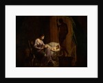 Penelope Unraveling Her Web by Joseph Wright of Derby