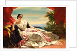 Portrait of Leonilla, Princess of Sayn-Wittgenstein-Sayn by Franz Xaver Winterhalter