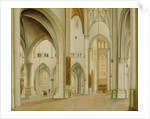 The Interior of St. Bavo, Haarlem by Pieter Jansz. Saenredam