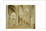 The Interior of St. Bavo, Haarlem by Pieter Jansz. Saenredam