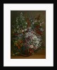Bouquet of Flowers in a Vase by Gustave Courbet