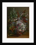 Bouquet of Flowers in a Vase by Gustave Courbet