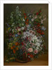 Bouquet of Flowers in a Vase by Gustave Courbet